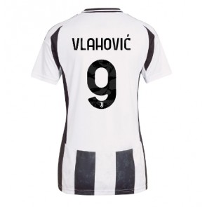 Juventus Dusan Vlahovic #9 Hemmatröja Dam 2024-25 Kortärmad